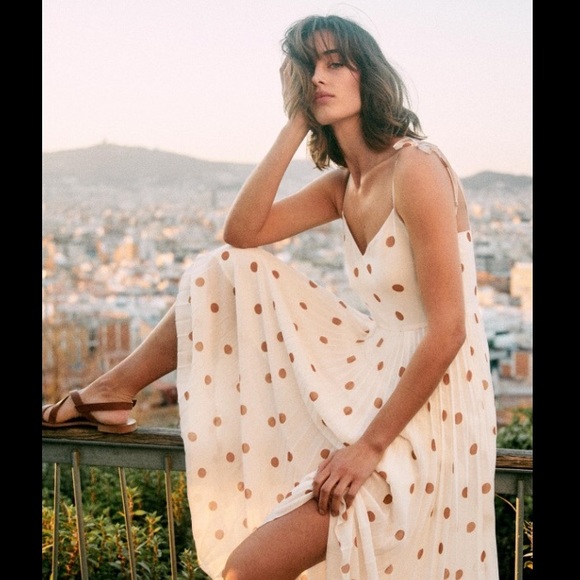 🆕 Sézane Nissa Dress Sz 38 - Picture 3 of 8